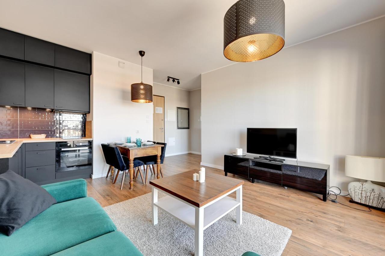 Ferienwohnung Platinium Zajezdnia Wrzeszcz Danzig Exterior foto