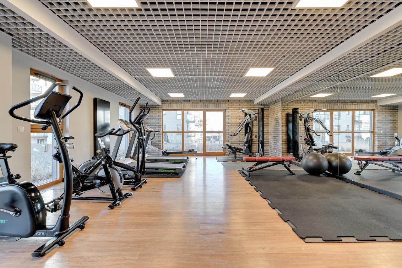 Ferienwohnung Platinium Zajezdnia Wrzeszcz Danzig Exterior foto